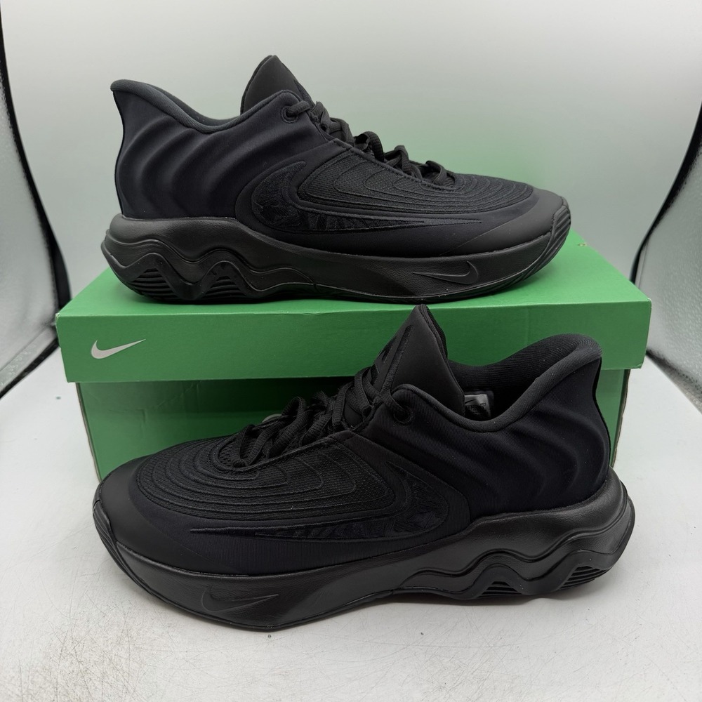 Nike Giannis Immortality 4 Basketball Shoes Mens Sz 8.5 Triple Black FQ3680-003